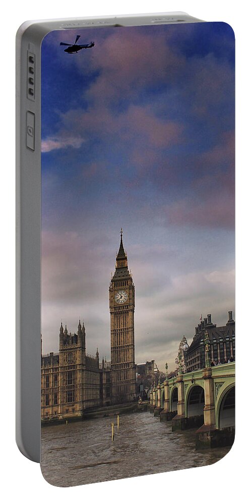 Westminster Portable Battery Charger featuring the photograph Westminster #2 by Martin Newman