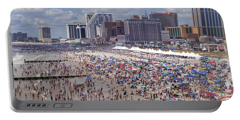 Atlantic City Portable Battery Charger featuring the photograph Atlantic City - New Jersey #20 by Anthony Totah