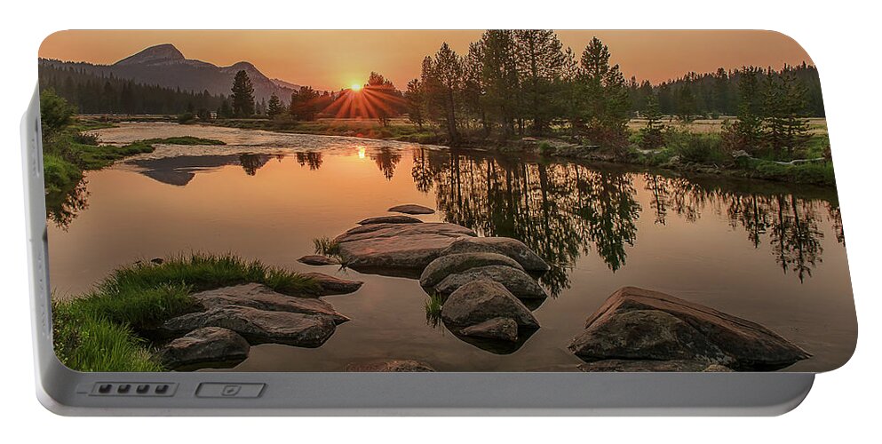 2018 Calendar Portable Battery Charger featuring the photograph 2018 Yosemite Calendar August by Bill Roberts