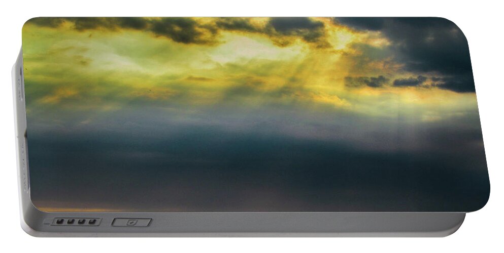Ipanema Beach Portable Battery Charger featuring the photograph Sunset #21 by Cesar Vieira