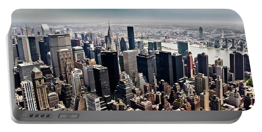 City Portable Battery Charger featuring the photograph City #22 by Jackie Russo