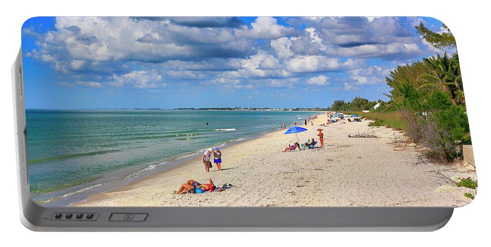 Boca Grande Portable Battery Charger featuring the photograph Boca Grande beach FL #3 by Chris Smith