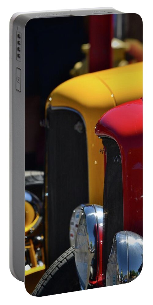  Portable Battery Charger featuring the photograph Hotrods by Dean Ferreira