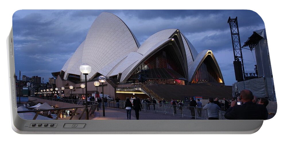 Sydney Opera House Portable Battery Charger featuring the photograph Sydney Opera House #3 by Jackie Russo