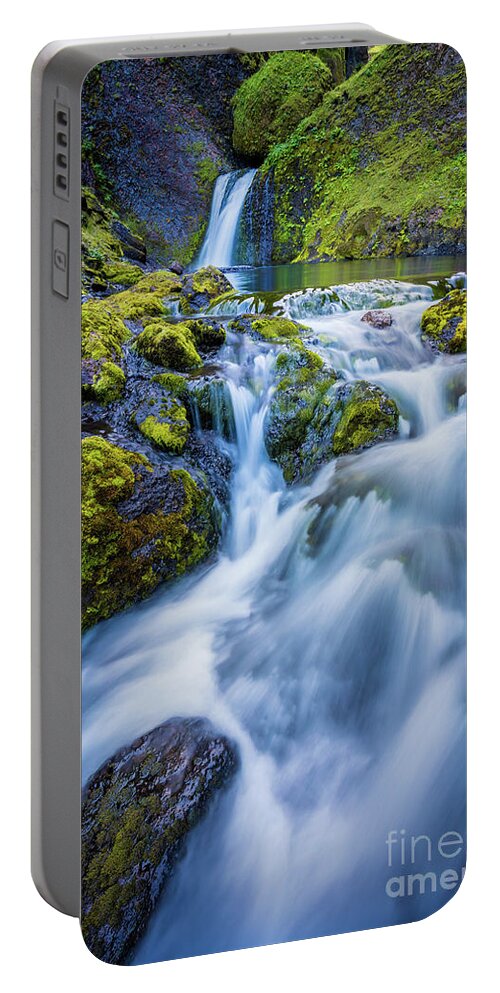 Europe Portable Battery Charger featuring the photograph Thakgil Ravine #3 by Inge Johnsson