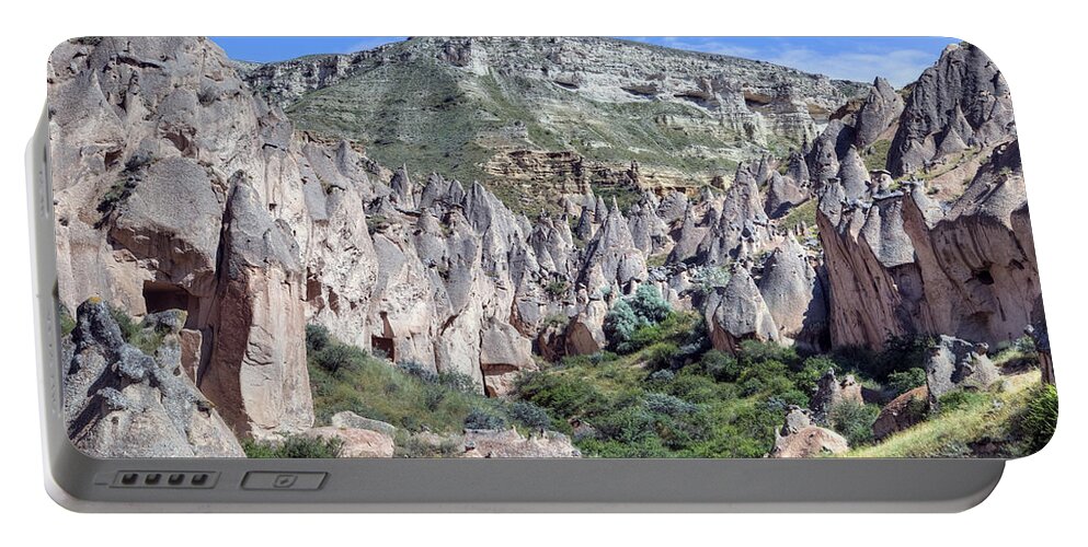 Zelve Portable Battery Charger featuring the photograph Cappadocia - Turkey #30 by Joana Kruse