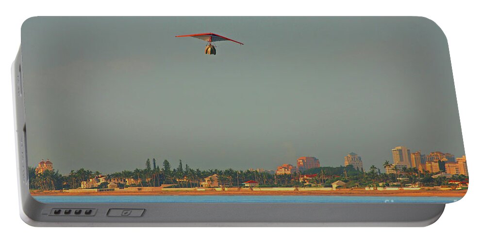 Flying Boat Portable Battery Charger featuring the photograph 38- Escape From Palm Beach by Joseph Keane