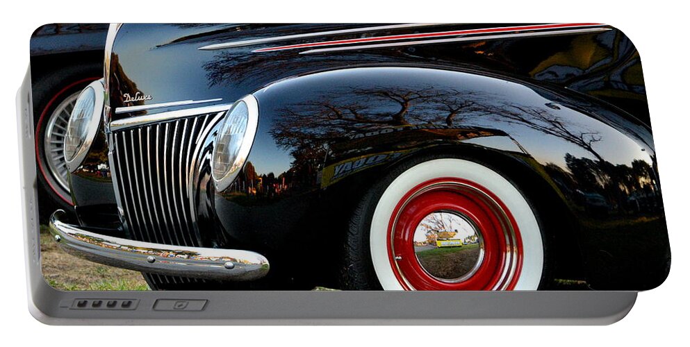  Portable Battery Charger featuring the photograph Classic Ford #4 by Dean Ferreira