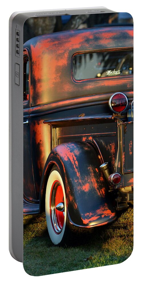  Portable Battery Charger featuring the photograph Classic Ford Pickup by Dean Ferreira