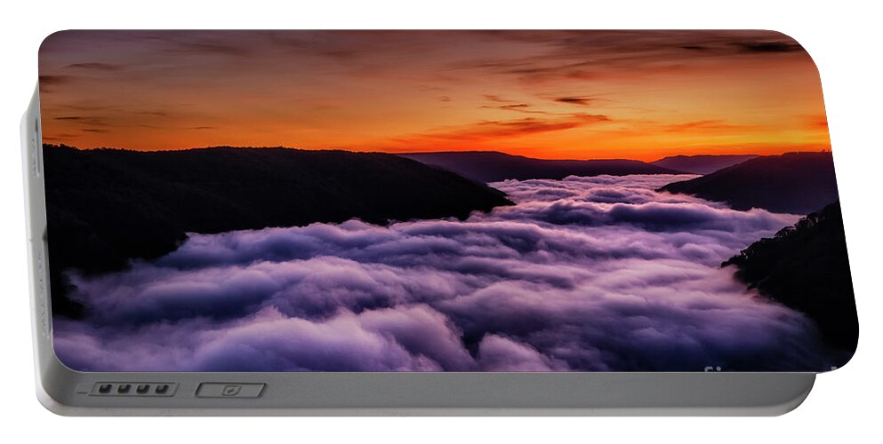 New River Gorge Portable Battery Charger featuring the photograph Grandview New River Gorge #4 by Thomas R Fletcher