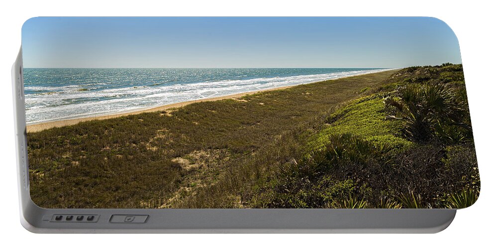 Atlantic Ocean Portable Battery Charger featuring the photograph Ponte Vedra Beach by Raul Rodriguez