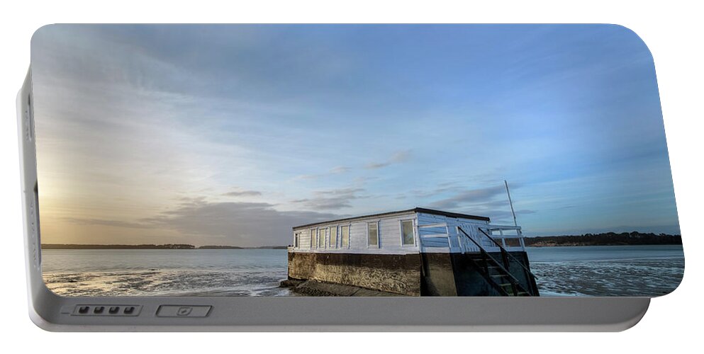 House Boat Portable Battery Charger featuring the photograph Studland - England #4 by Joana Kruse