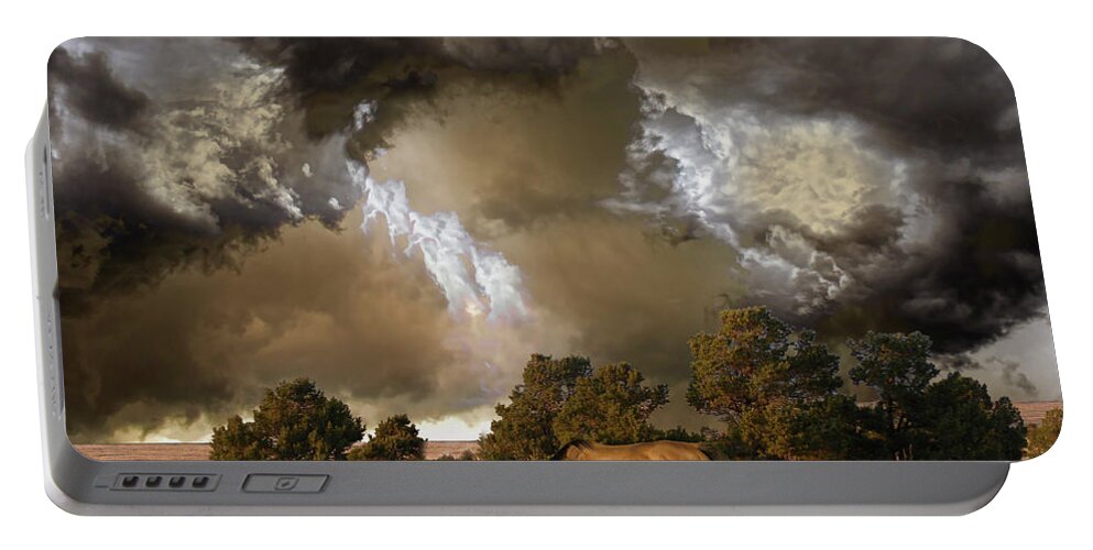 Animal Portable Battery Charger featuring the photograph 4486 by Peter Holme III