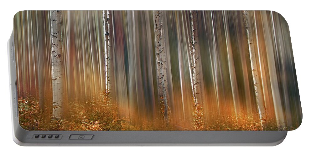 Trees Portable Battery Charger featuring the photograph 4497 by Peter Holme III