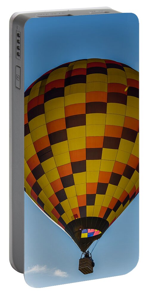  Portable Battery Charger featuring the photograph Hot air balloon #5 by SAURAVphoto Online Store