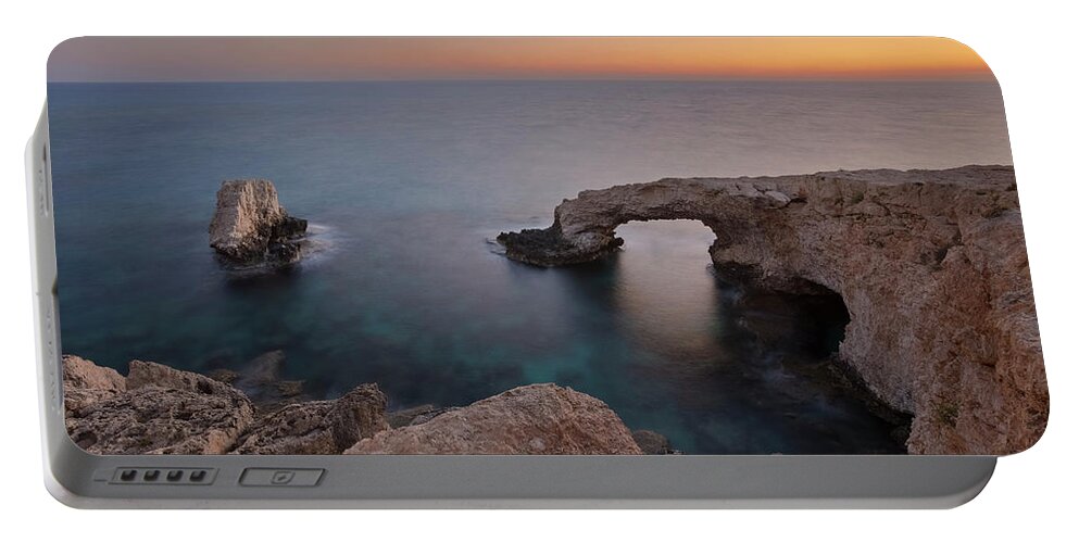 Love Bridge Portable Battery Charger featuring the photograph Love Bridge - Cyprus #6 by Joana Kruse
