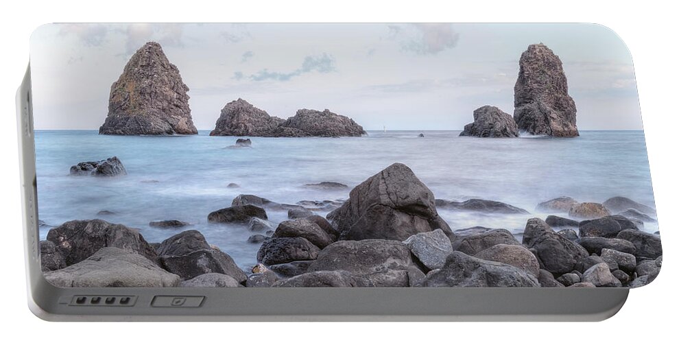 Aci Trezza Portable Battery Charger featuring the photograph Aci Trezza - Sicily #7 by Joana Kruse
