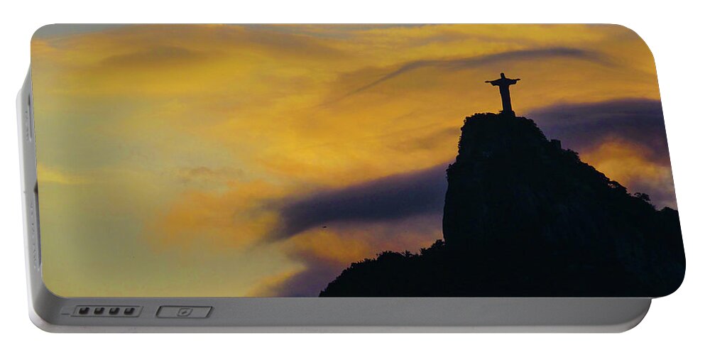 Riodejaneiro Portable Battery Charger featuring the photograph Rio de Janeiro #7 by Cesar Vieira