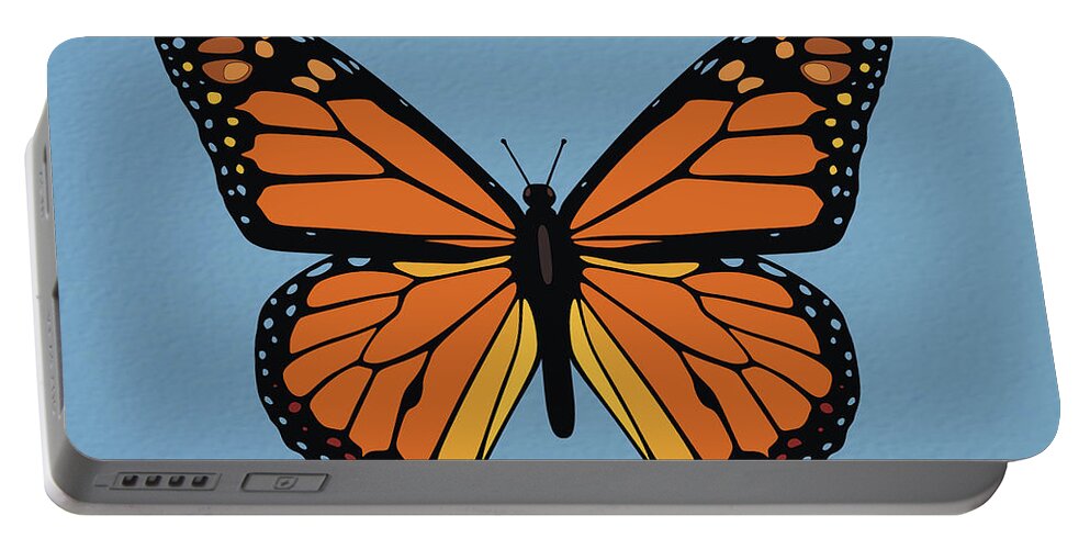 Monarch Butterfly Portable Battery Charger featuring the photograph 74- Monarch Butterfly by Joseph Keane