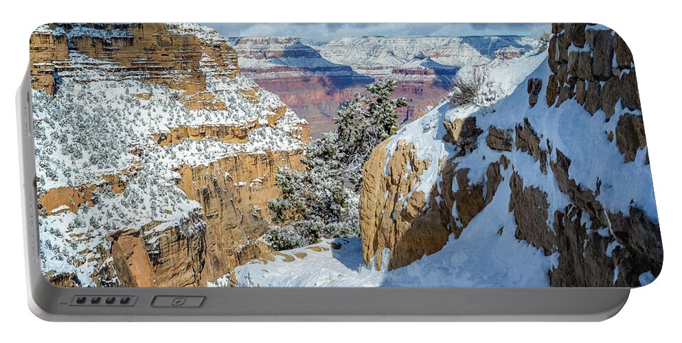 Grand Canyon Portable Battery Charger featuring the photograph Grand Canyon #8 by Mike Ronnebeck