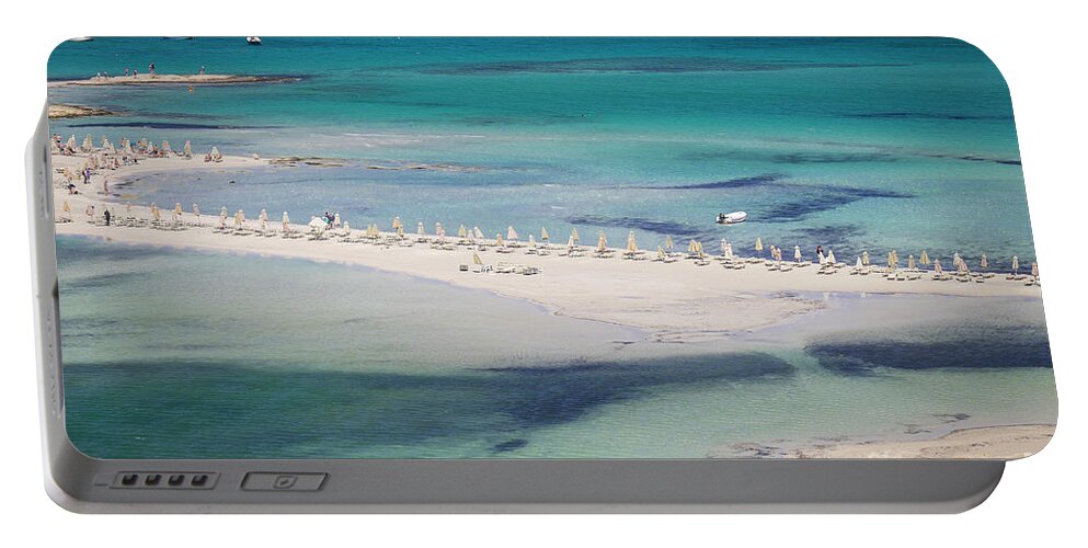Chania Portable Battery Charger featuring the photograph Crete #9 by Milena Boeva