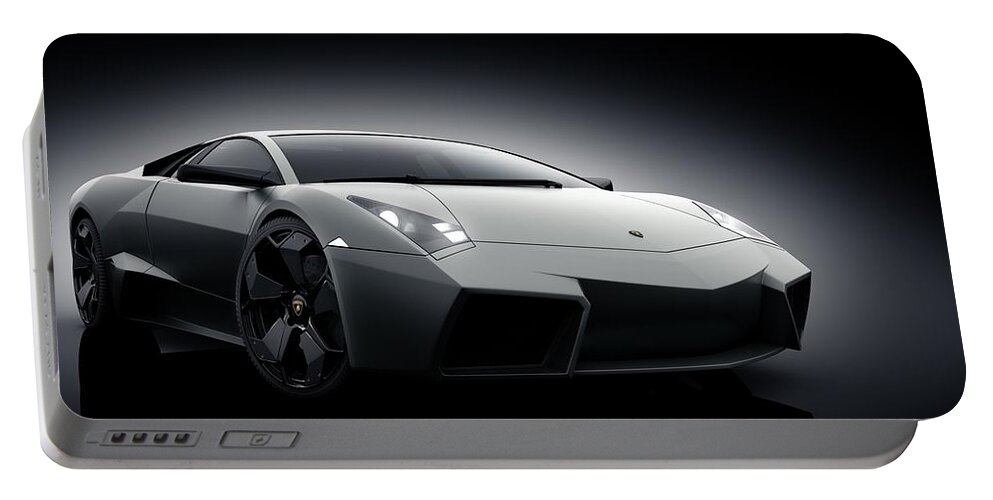 Lamborghini Portable Battery Charger featuring the photograph Lamborghini #9 by Jackie Russo