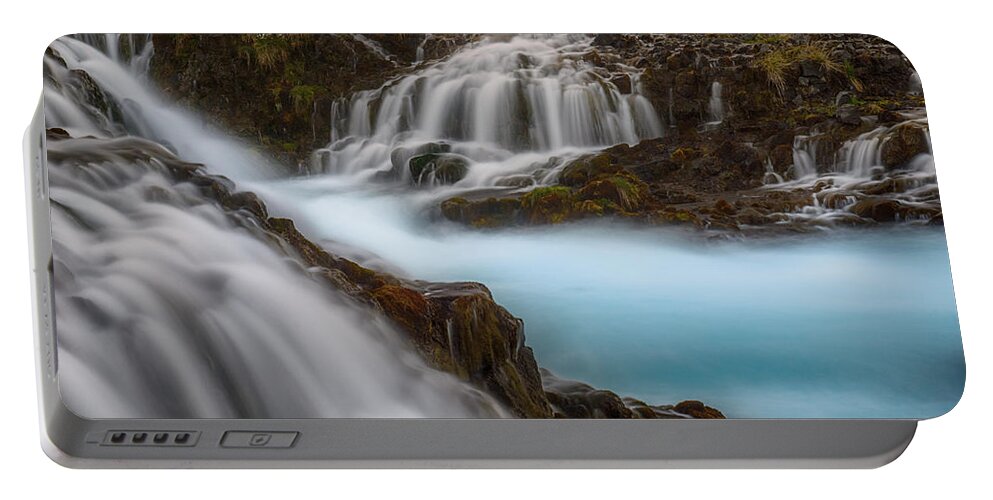 Iceland Portable Battery Charger featuring the photograph A Closer Look by Amanda Jones