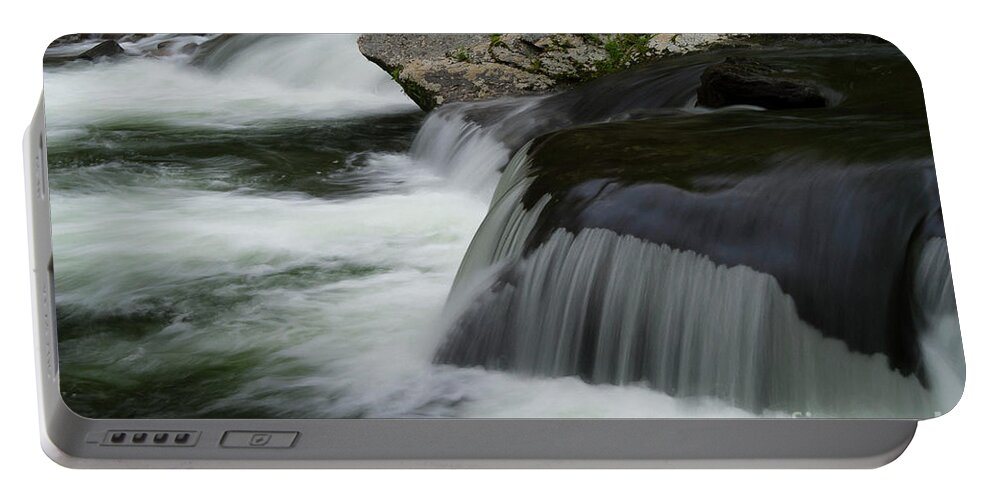 Great Smoky Mountains National Park Portable Battery Charger featuring the photograph A Drop in the Water Level by Bob Phillips