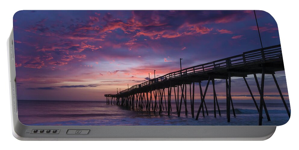 Dawn Portable Battery Charger featuring the photograph A Glorious Beginning by David Kay