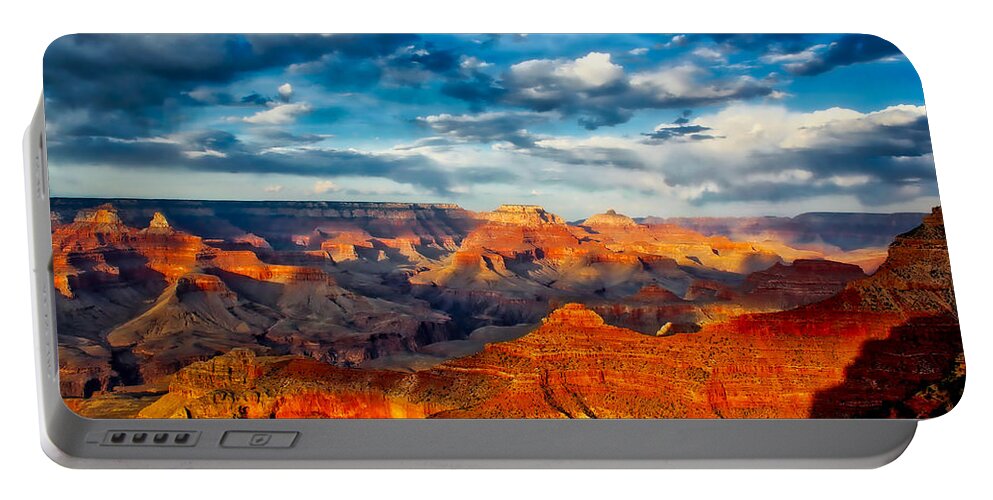 Grand Canyon Portable Battery Charger featuring the photograph A Grand Canyon Sunset by Mountain Dreams