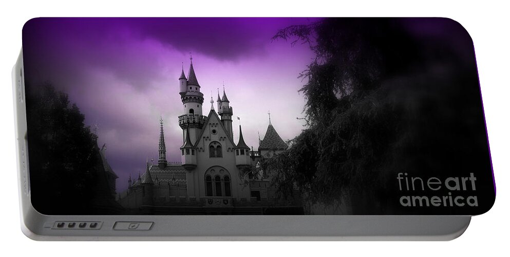 Once Upon A Time Portable Battery Charger featuring the photograph A Spell Cast Once Upon a Time by Susan Lafleur