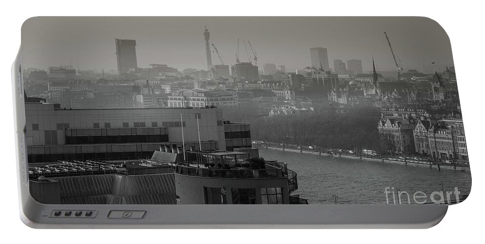 London Portable Battery Charger featuring the photograph A View of London by Perry Rodriguez