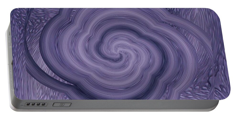 Abstract Portable Battery Charger featuring the photograph Abstract 10 by Tim Allen