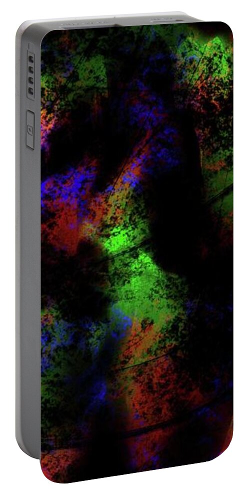 Digital Art Portable Battery Charger featuring the digital art Abstract 8399 Version 2 by Kristalin Davis