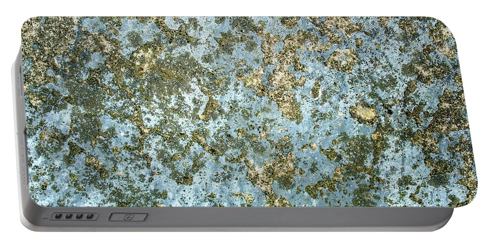 Coral Reef Portable Battery Charger featuring the photograph Coral Reef Abstract Rock by Christina Rollo