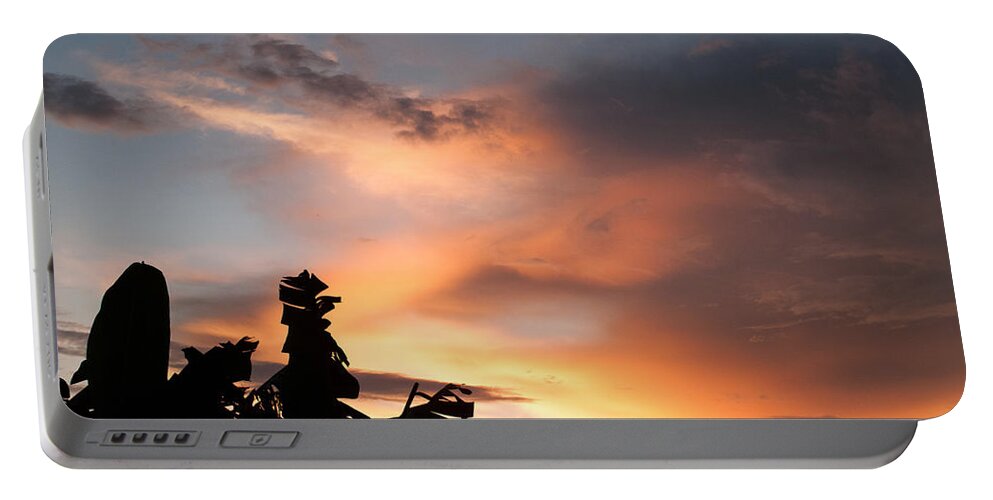 Abuja Portable Battery Charger featuring the photograph Abuja Sunset by Hakon Soreide