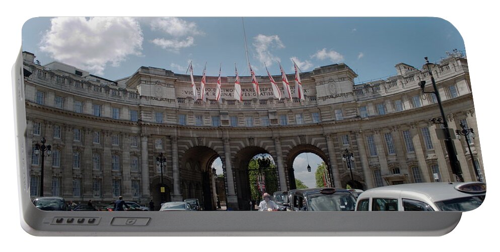 Admiralty Arch Portable Battery Charger featuring the photograph Admiralty Arch by Chris Day