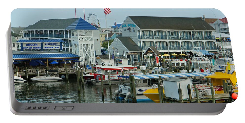 Marina Portable Battery Charger featuring the photograph Adult Fun - Ocean City MD by Emmy Marie Vickers