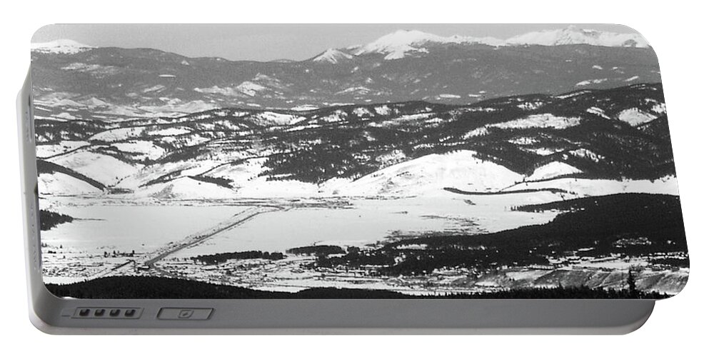 Mountain Portable Battery Charger featuring the photograph Winter Park, Colorado by Kimberly Blom-Roemer