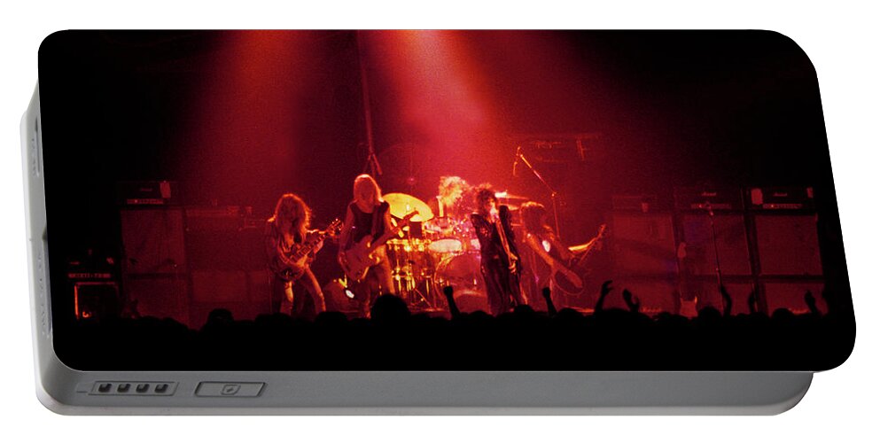 Aerosmith Portable Battery Charger featuring the photograph Aerosmith by Kevin Cable