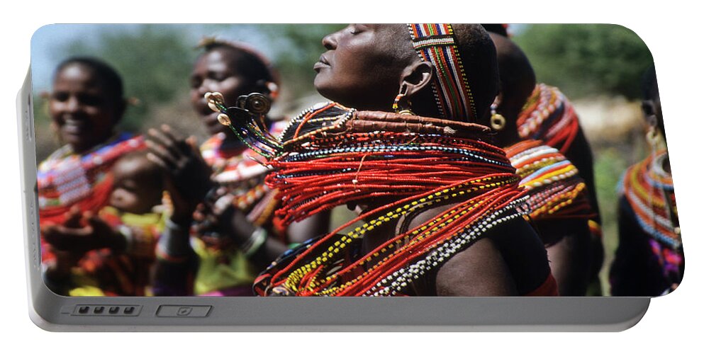 Africa Portable Battery Charger featuring the photograph African Rhythm by Michele Burgess