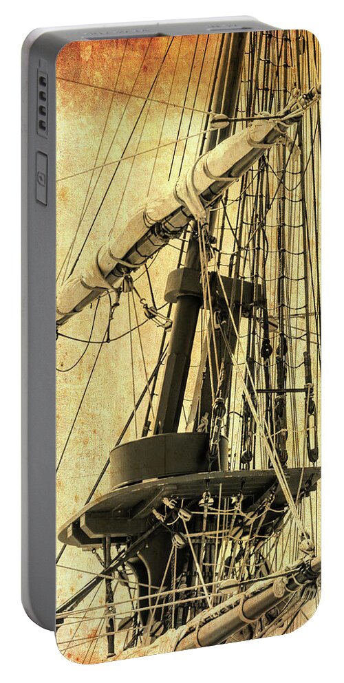 Cleveland Portable Battery Charger featuring the photograph Ahoy Mate by Stewart Helberg