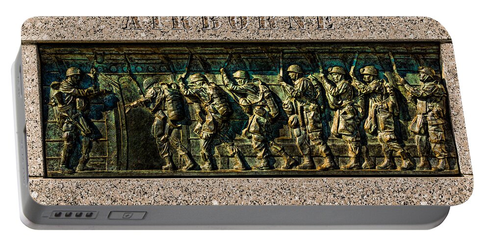 Ocularperceptions Portable Battery Charger featuring the photograph Airborne by Christopher Holmes