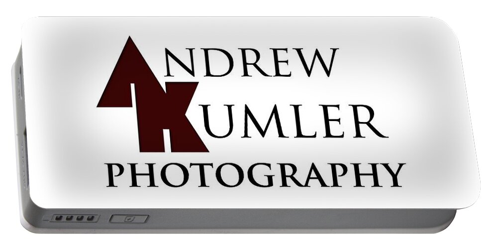  Portable Battery Charger featuring the photograph AK Photo Logo by Andrew Kumler