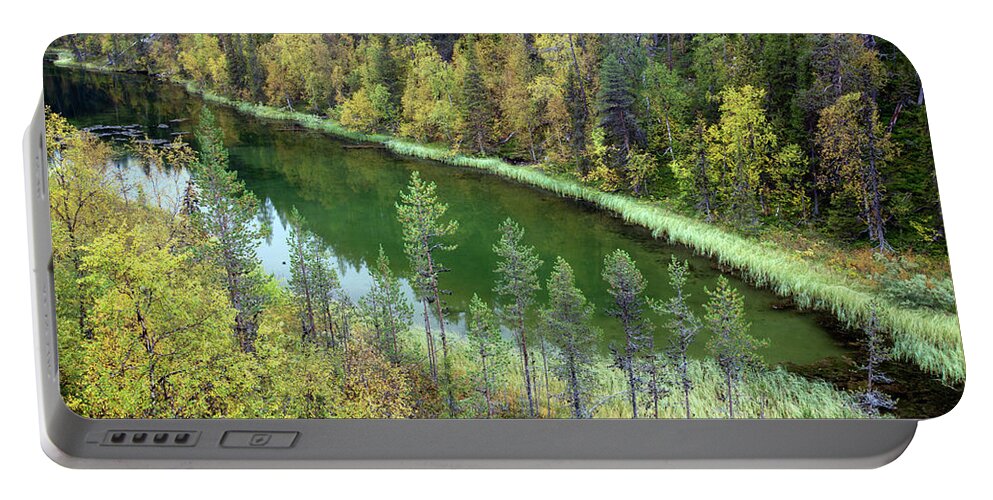 Akassaivo Portable Battery Charger featuring the photograph Akassaivo by Aivar Mikko