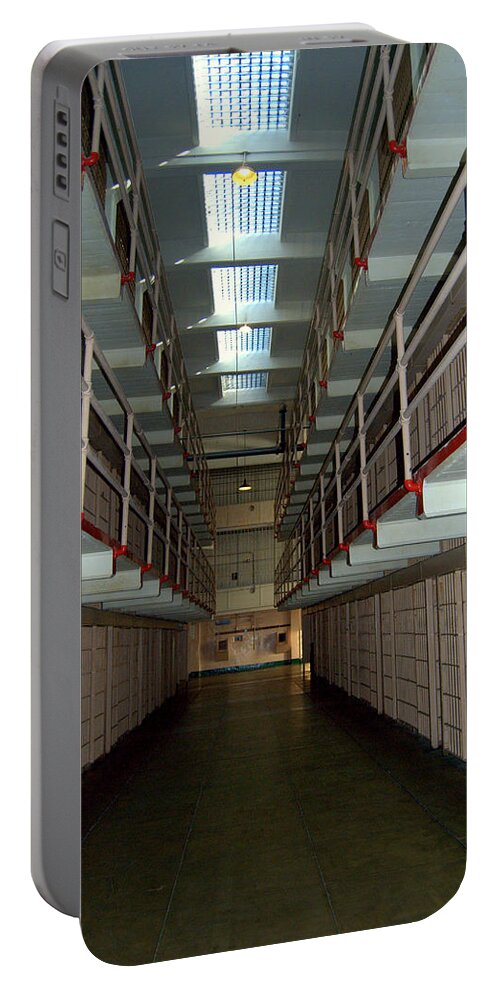 Prison Portable Battery Charger featuring the photograph Alcatraz Revisited by Caroline Stella