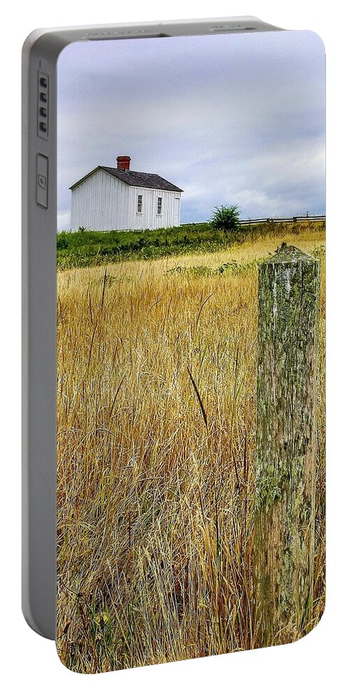Peaceful Portable Battery Charger featuring the photograph Alone by Shannon Kelly