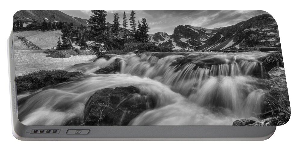 Mountains Portable Battery Charger featuring the photograph Alpine Flow by Darren White