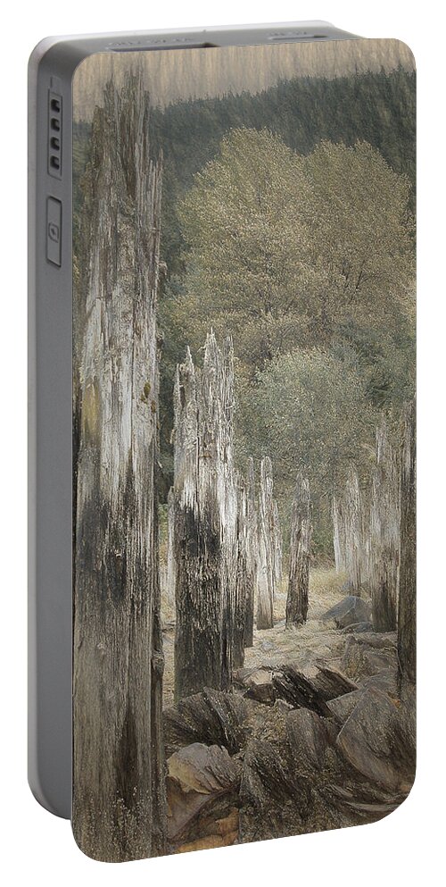 History Portable Battery Charger featuring the photograph An Other Time by Susan Stephenson