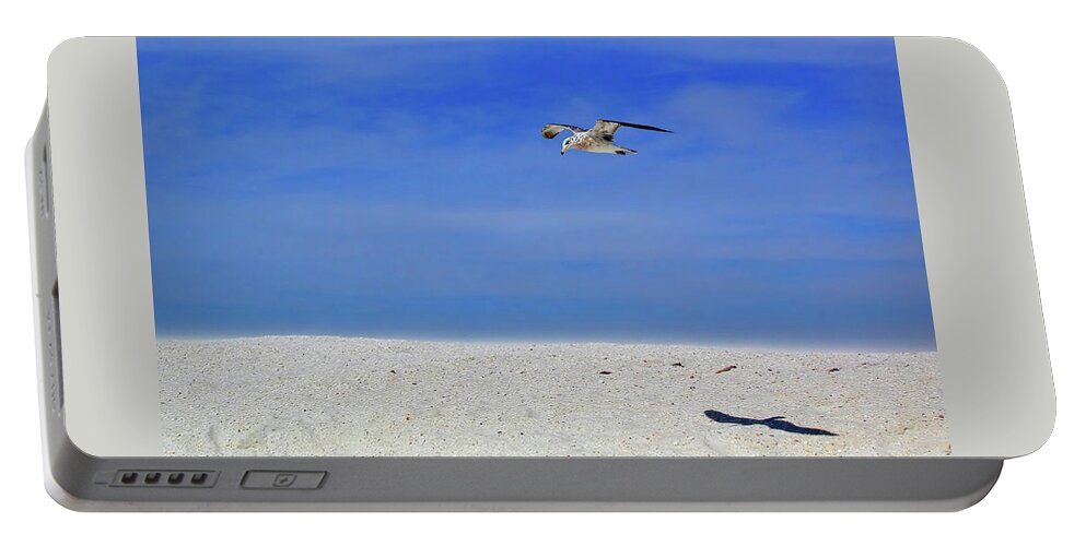 Seagull Portable Battery Charger featuring the photograph Ancient Mariner by Marie Hicks